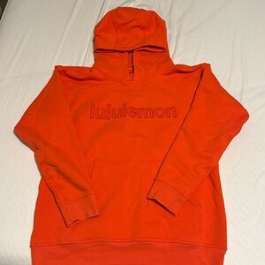 lululemon athletica Women's Orange Hoodie